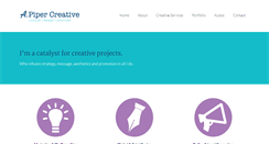 Desktop Screenshot of apipercreative.com